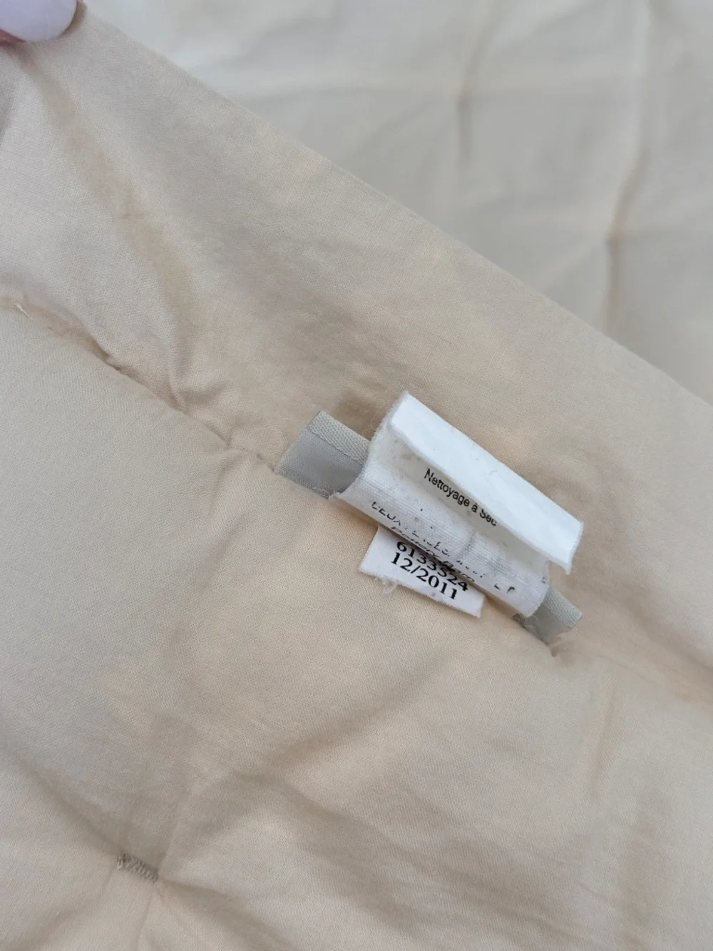 Pottery Barn Quilted Comforter Camel Tan King Size